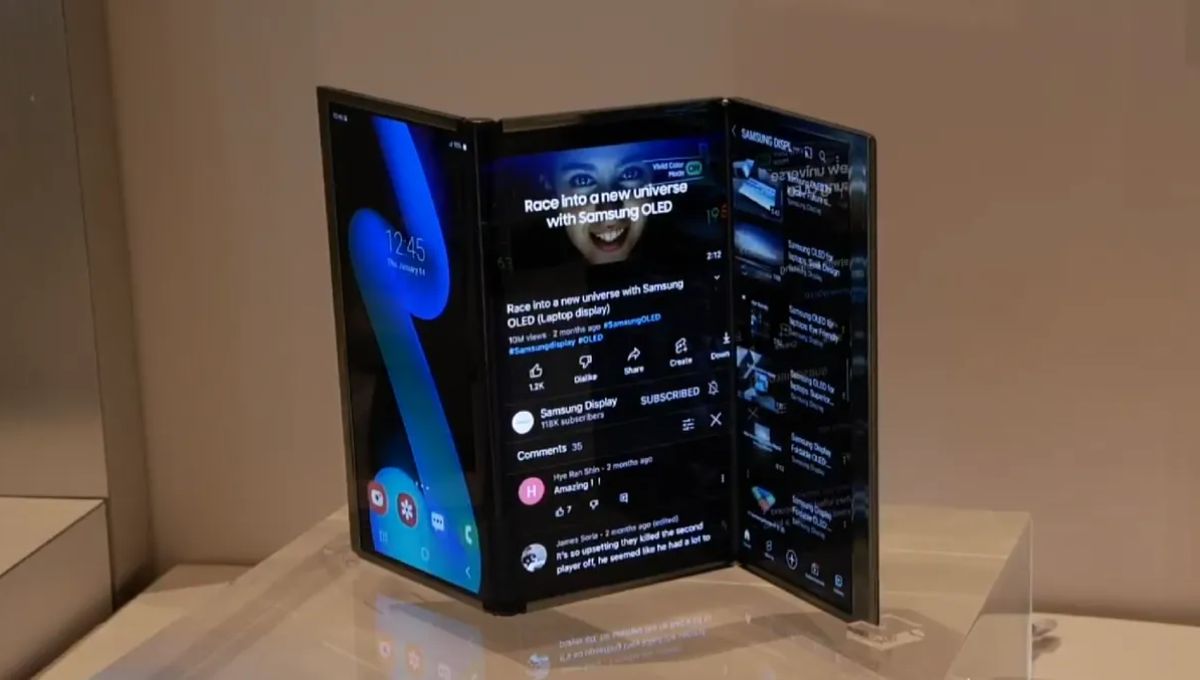 Samsung Tri-Fold Smartphone