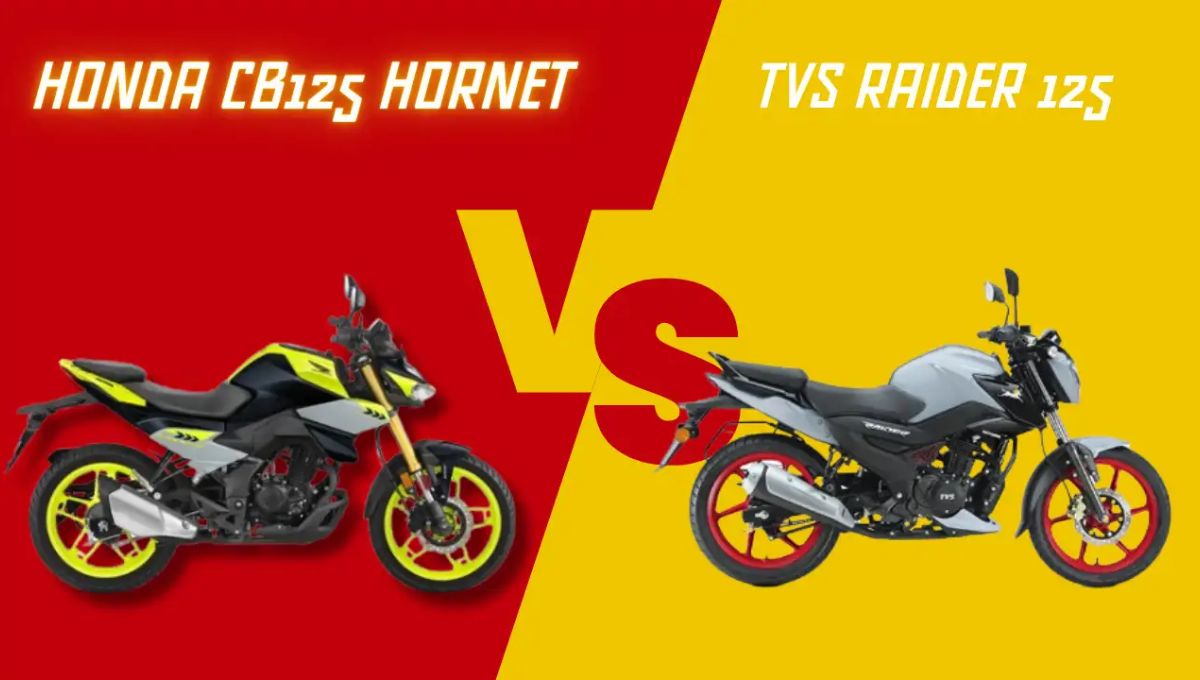 Honda CB125 Hornet Vs TVS Raider Vs Xtreme 125R